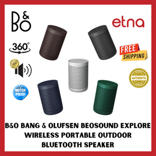 B&O Bang & Olufsen Beosound Explore  Wireless Portable Outdoor Bluetooth speaker