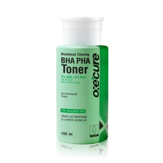 Oxe cure โทนเนอร์ คลีนซิ่ง ลดสิวอุดตัน สิวเสี้ยน รูขุมขนอุดตัน Blackhead Clearing BHA PHA Toner 150ml.