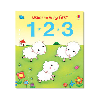 Usborne books-Very first words 1 2 3 หนังสือภาพ การนับภาษาอังกฤษ  สำหรับเด็ก 2 ปีขึ้นไป