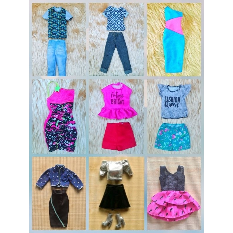 barbie-outfits-doll-ขายชุดตุ๊กตาบาร์บี้แท้-สินค้าใหม่พร้อมส่ง