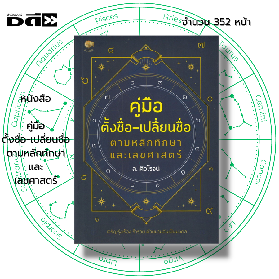 หนังสือ-คู่มือตั้งชื่อ-เปลี่ยนชื่อ-ตามหลักทักษา-และเลขศาสตร์-i-เขียนโดย-ส-ศิวโรจน์-โหราศาสตร์-ชื่อมงคล-ตั้งชื่อลูก