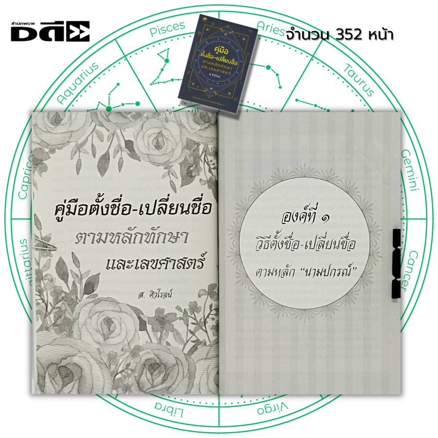 หนังสือ-คู่มือตั้งชื่อ-เปลี่ยนชื่อ-ตามหลักทักษา-และเลขศาสตร์-i-เขียนโดย-ส-ศิวโรจน์-โหราศาสตร์-ชื่อมงคล-ตั้งชื่อลูก