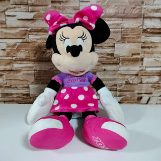 ❤️ ตุ๊กตาการ์ตูนดิสนีย์ มิกกี้ มินนี่เมาส์  Minnie Mouse  ขนาด 19 นิ้ว (มือ2)  📍ถูกที่สุด!!!📍ลิขสิทธิ์แท้💯%