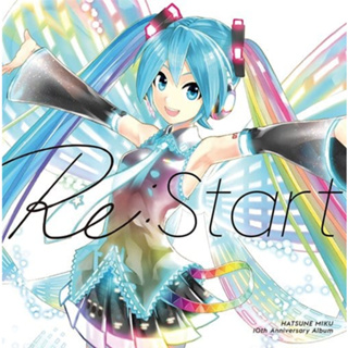 🌟CD HATSUNE MIKU 10th Anniversary Album Re:Start [First Press Limited Edition] Vocaloid โวคาลอยด์