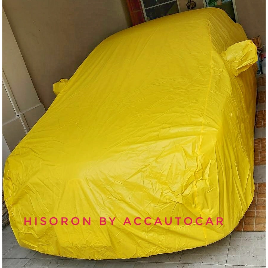 ผ้าคลุมรถ-volvo-xc60-ผ้า-hisoron-มีสีเทา-และ-สีเหลือง