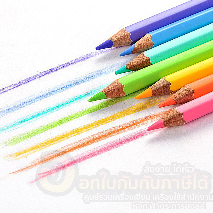 สีไม้-little-tree-ดินสอสีไม้-12-สี-สีพาสเทล-แท่งยาว-qn511209-e-บรรจุ-12สี-กล่อง-จำนวน-1กล่อง-พร้อมส่ง-อุบล