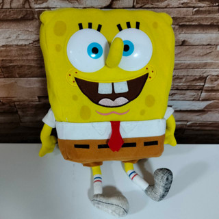 ❤️ตุ๊กตาสปองบ๊อบ สปองบ๊อบ Sponsebob Squarepants ตุ๊กตาเด็ก ขนาด 13 นิ้ว (มือ2)  📍ถูกที่สุด!!!📍ลิขสิทธิ์แท้💯%