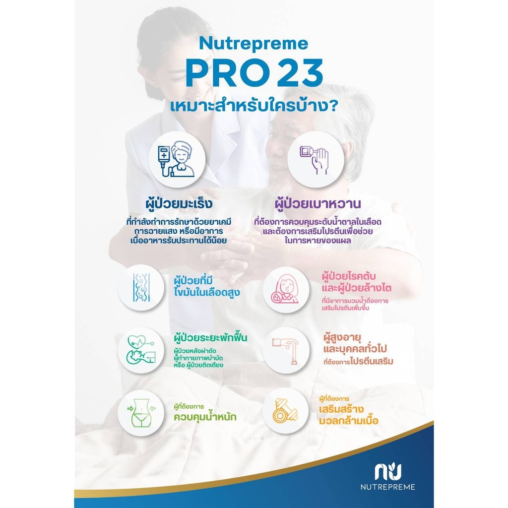 nutrepreme-pro23-ผลิตภัณฑ์อาหารทดแทนคุณภาพสูงจากเวย์โปรตีนไอโซเลต-pro-23