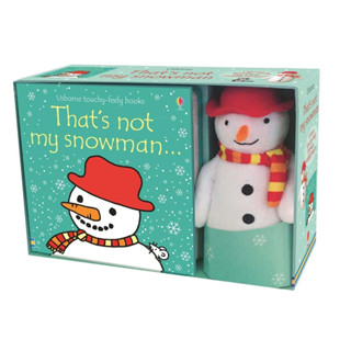 Usborne books Thats not my snowman... book and toy  6M+  หนังสือ Thats not my snowman... book and toy สำหรับเด็ก 6 เดื