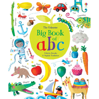 Usborne books Big book of ABC 3Y+ หนังสือ ฝึกออกเสียง  สำหรับเด็ก 3 ปีขึ้นไป