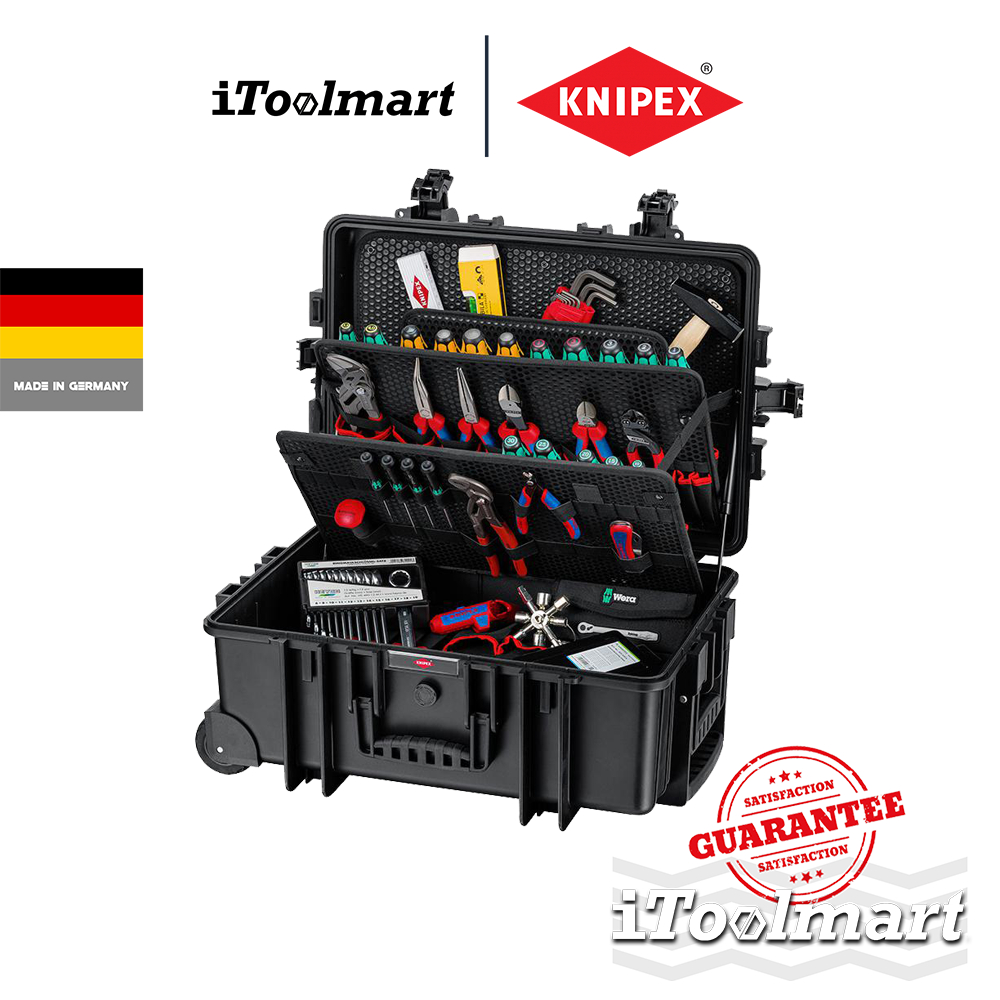 KNIPEX ชุดเครื่องมือช่างซ่อมบำรุง 00 21 37 M Tool Case Robust45 Move