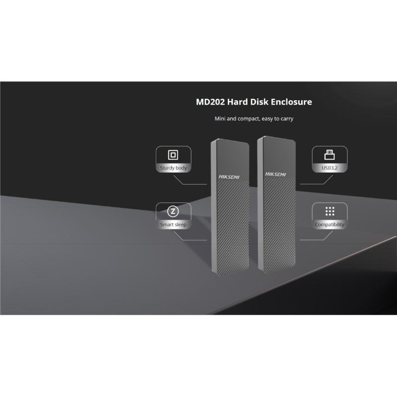 HIKSEMI M.2 SSD ENCLOSURE MD202 : HS-HUB-MD202(STD)/NVME/SATA อุปกรณ์ ...