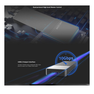 HIKSEMI M.2 SSD ENCLOSURE MD202 : HS-HUB-MD202(STD)/NVME/SATA อุปกรณ์ ...