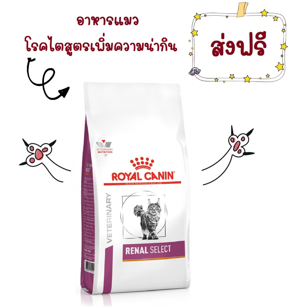 ส่งฟรี-royal-canin-renal-select-cat-4-kg-อาหารแมว-ซีเล็ค-โรคไต-4-กก