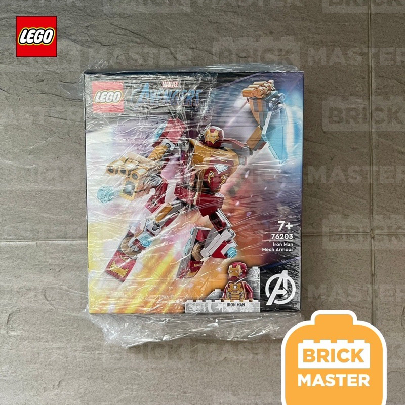 lego-76203-iron-man-mech-armor-marvel-avenger-ของแท้-พร้อมส่ง