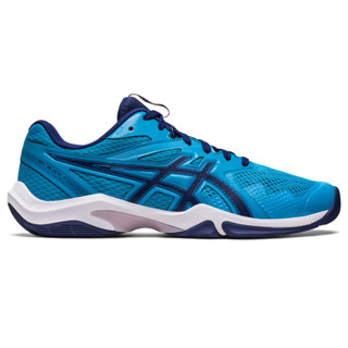 ASICS :  GEL-BLADE 8 MEN CPS ผู้ชาย รองเท้าสำหรับกีฬาในร่ม ของแท้  ISLAND BLUE/INDIGO BLUE