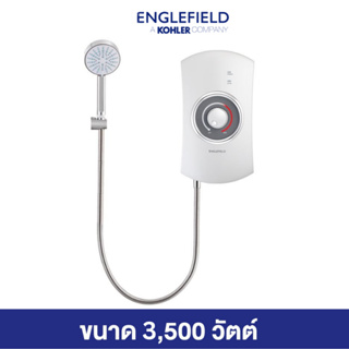 ENGLEFIELD Orbis electric shower 3.5kW ﻿เครื่องทำน้ำอุ่นไฟฟ้า 3.5kW รุ่นออบิส สีขาวมุก K-72989X-B-WH