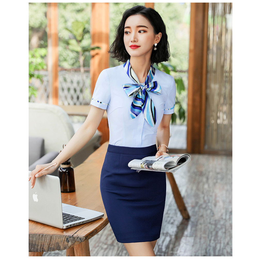กระโปรงสีกรมใส่ทำงานเข้ารูปพร้อมส่ง