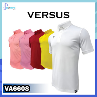 VERSUS-VA6608 เสื้อกีฬา เสื้อโปโล ช่วยระบายเหงื่อได้เป็นอย่างดี ชุดที่ 1 ของเเท้ 100%