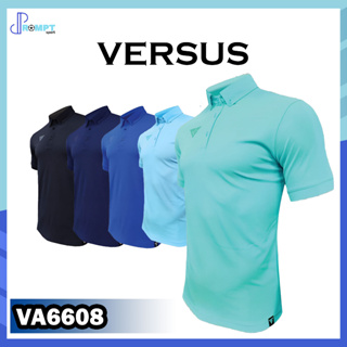 VERSUS-VA6608 เสื้อกีฬา เสื้อโปโล ช่วยระบายเหงื่อได้เป็นอย่างดี ชุดที่ 2 ของเเท้ 100%