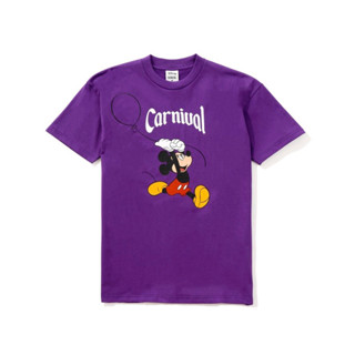 CARNIVAL X DISNEY MICKEY T-SHIRT VIOLET 10th ANNIVERSARY ของใหม่ ของแท้ พร้อมส่ง