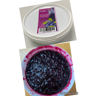 Blue berry Filling เนื้อบลูเบอรี่เน้นๆ สำหรับอบ ชีสบลูเบอรี่ชีสพาย บลูเบอรี่ท็อปปิ้ง 500g🚗ส่งธรรมดา