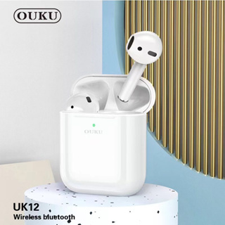 หูฟังบลูทูธไร้สาย 2023 Bluetooth Wireless OUKU รุ่น UK12 สําหรับ Android และ สมาร์ทโฟน