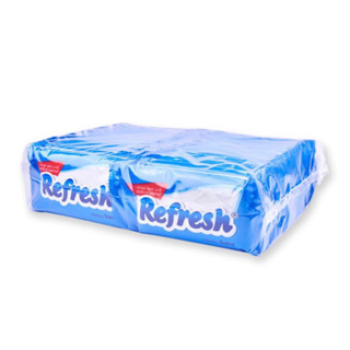 ผ้าขนหนูเย็น 25.4 x 25.4 ซม (20ซอง) รีเฟรช Refresh ผ้าเย็นรีเฟรช