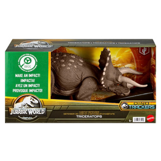 Jurassic World Habitat Defender Triceratops Dino Trackers