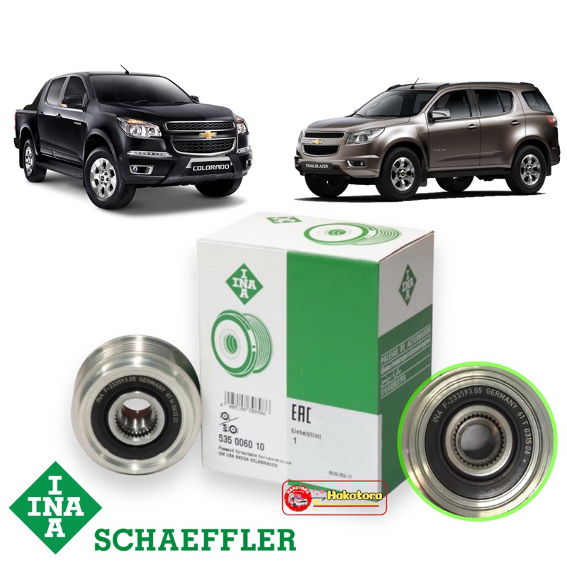 มู่เล่ย์ไดชาร์จ-chevrolet-colorado-2-5-2-8xld-trailblazer-2-8-ดูราแม็กช์-ปี12-20-ina-535-0060-10