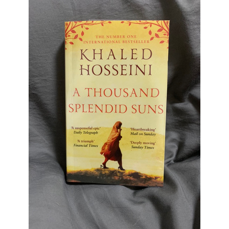 [หนังสือมือ1] A Thousand Splendid Suns by Khaled Hosseini (English book ...