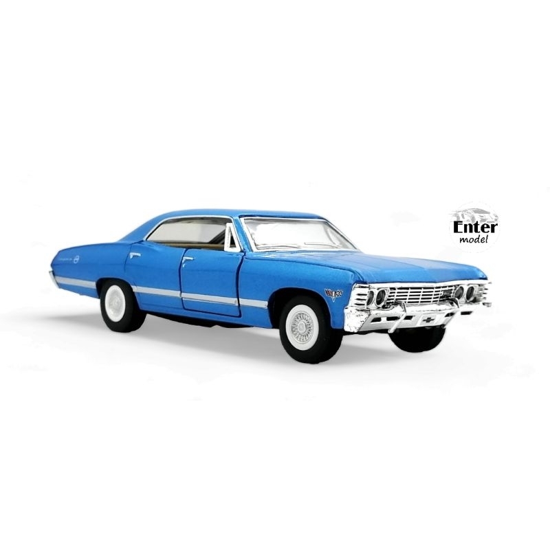 kinsmart-โมเดล-รถ-เหล็ก-เกรด-พรีเมียม-ลิขสิทธิ์-แท้-รถคลาสสิค-1967-chavrolet-impala-สเกล-1-43-ยาว-12-5cm