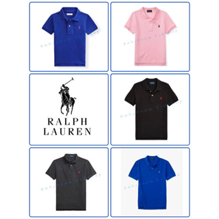 🔥🔥New Arrival🔥🔥เสื้อยืดคอปก Ralph Lauren : Boy&amp;Girl งานแท้จากโรงงาน (เกรดบี)