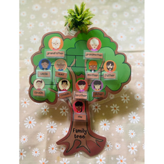 Family  tree สื่อภาษาอังกฤษต้นไม้ครอบครัว