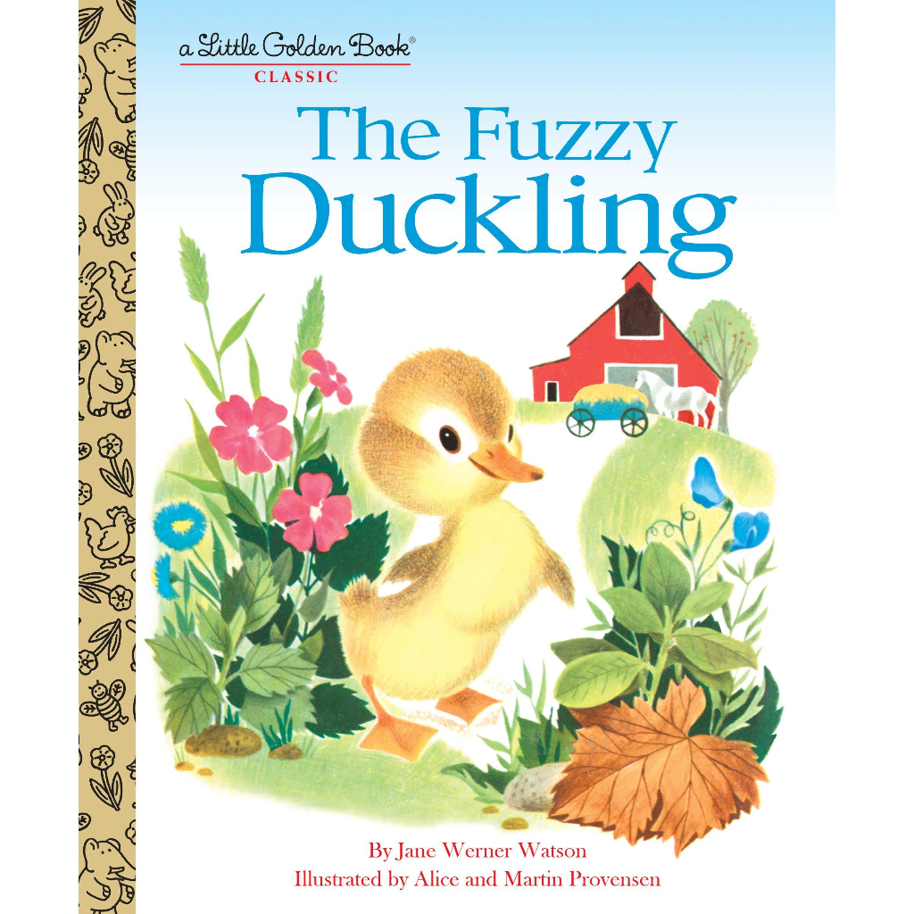 the-fuzzy-duckling-little-golden-book