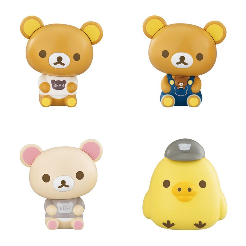 พร้อมส่ง-กาชาปองคุมะหัวโต-v-4-rilakkuma-v-4ของแท้