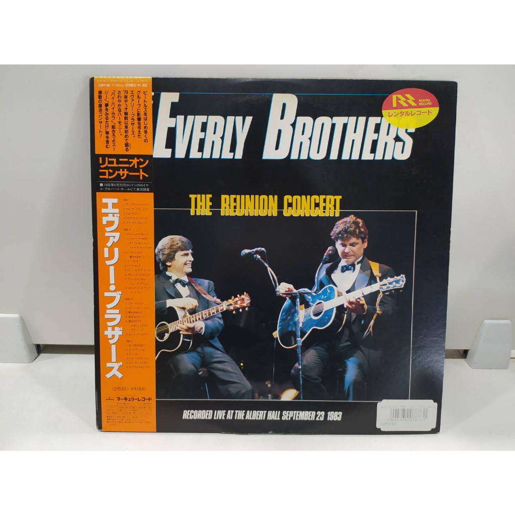 2lp-vinyl-records-แผ่นเสียงไวนิล-the-reunion-concert-the-everly-brothers-h6d3