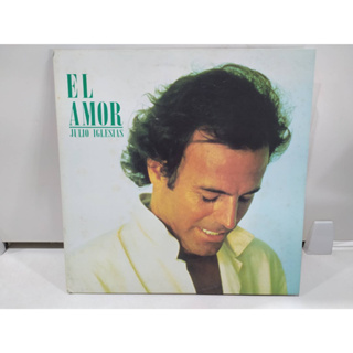 1LP Vinyl Records แผ่นเสียงไวนิล EL AMOR JULIO IGLESIAS  (H6D32)