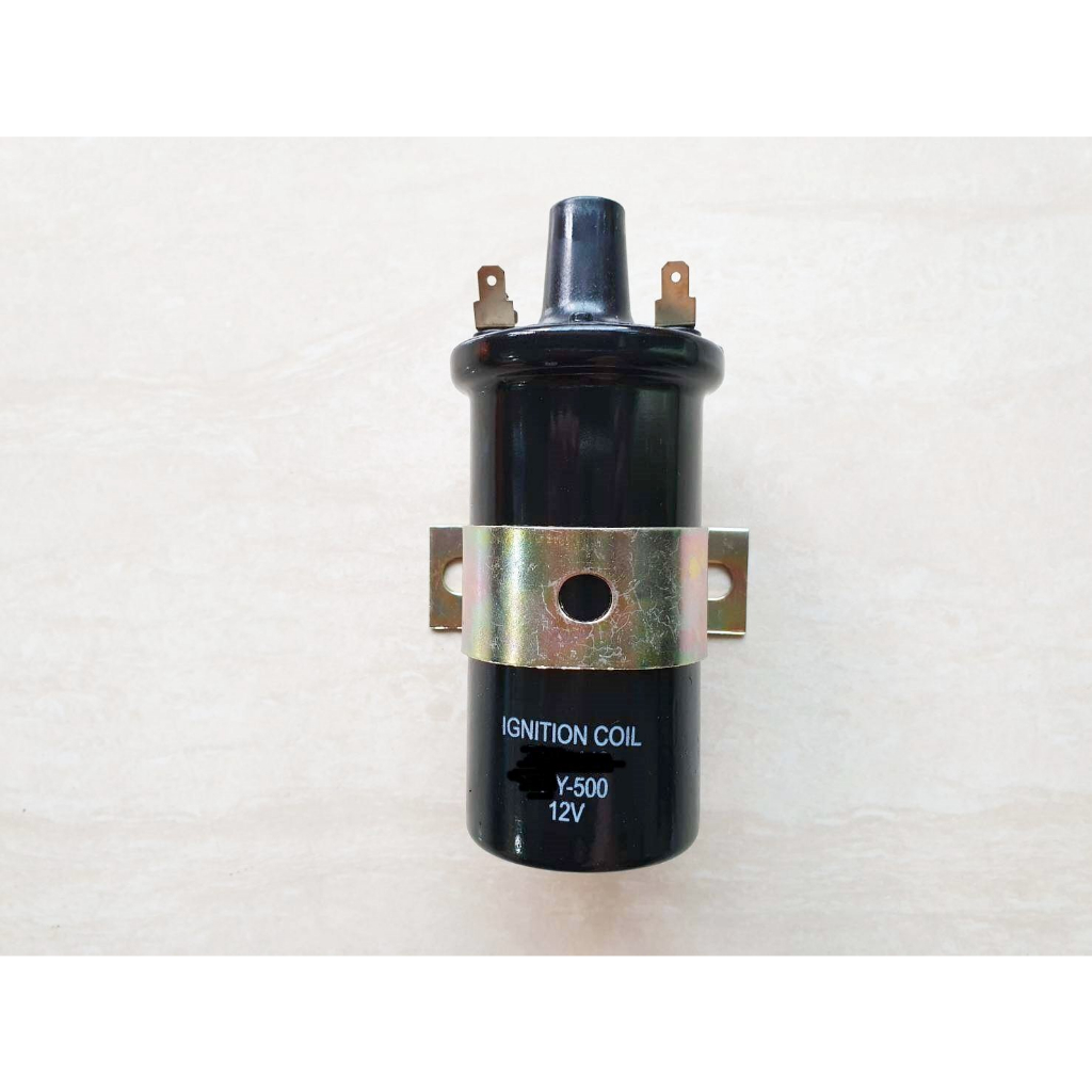 คอยล์จุดระเบิด-คอยจานจ่าย12v-ใช้ทั่วไป-เบอร์-500-ไต้หวัน-1ตัว-งานoem