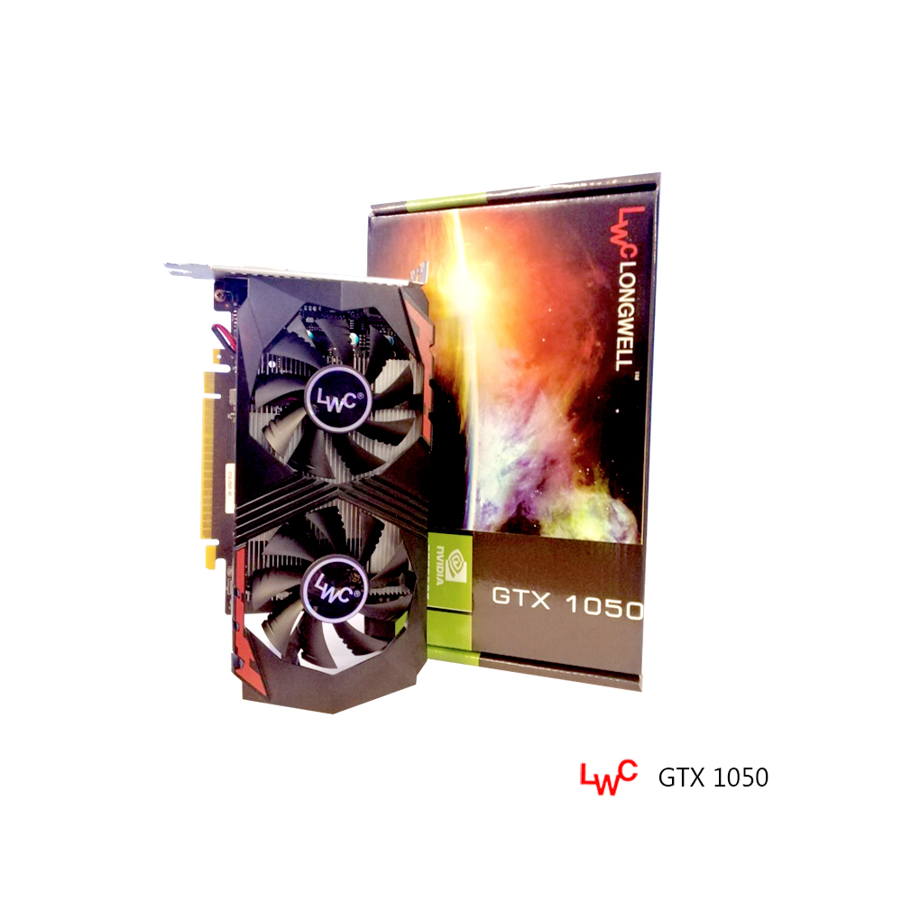 VGA GTX1050TI 4GB DDR5 การ์ดจอ​ LWC (Longwell) Shopee Thailand