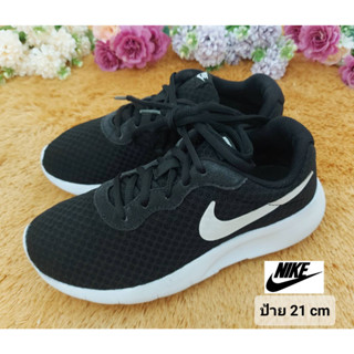 [ป้าย 21 cm] รองเท้าเด็ก Nike ดำ ใหม่มาก