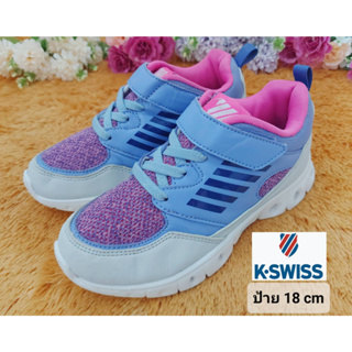 [ป้าย 18 cm] รองเท้าเด็ก K-swiss ใหม่ สวยมาก