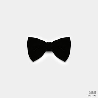 Black Velvet Bowtie - โบว์ไทกำมะหยี่สีดำ