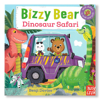 DKTODAY หนังสือ BIZZY BEAR:DINOSAUR SAFARI NOSY CROW