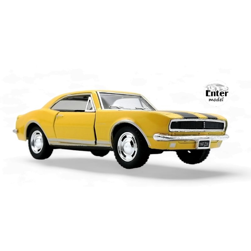 kinsmart-โมเดล-รถ-เหล็ก-เกรด-พรีเมียม-ลิขสิทธิ์-แท้-รถคลาสสิค-1967-chevrolet-camaro-z-28-สเกล-1-37-ยาว-12-5cm