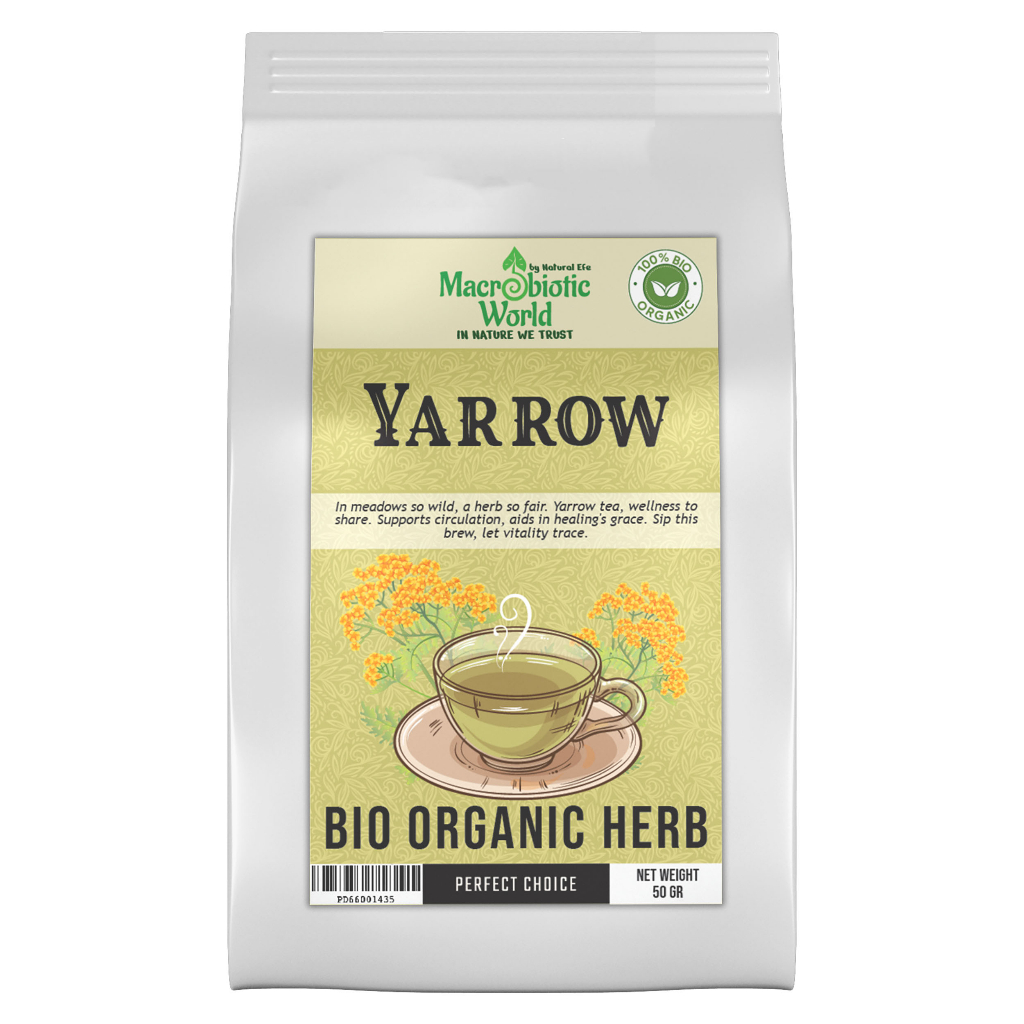 Organic/Bio Yarrow Herb Tea | ชาสมุนไพร ยาร์โรว์ ออร์แกนิค 50g | Shopee ...