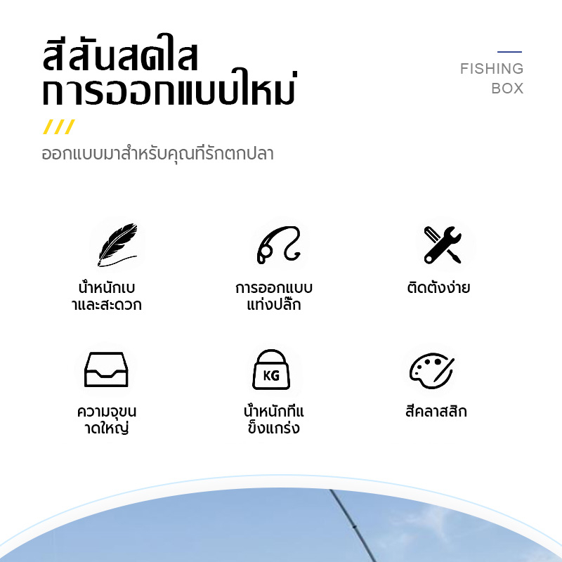 จุดประเทศไทยกล่องเก็บอุปกรณ์ตกปลา-กล่องใส่อุปกรณ์ตกปลา-กล่องอเนกประสงค์ตกปลา-กล่องเก็บเหยื่อตกปลา-กล่องอเนกประสงค์ตกปลา