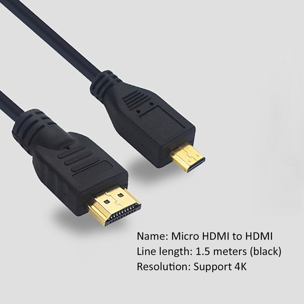 micro-hdmi-to-hdmi-cable-สำหรับ-raspberry-pi-4-รุ่น-b-รุ่น-b-micro-hdmi-สาย-hdmi-อะแดปเตอร์