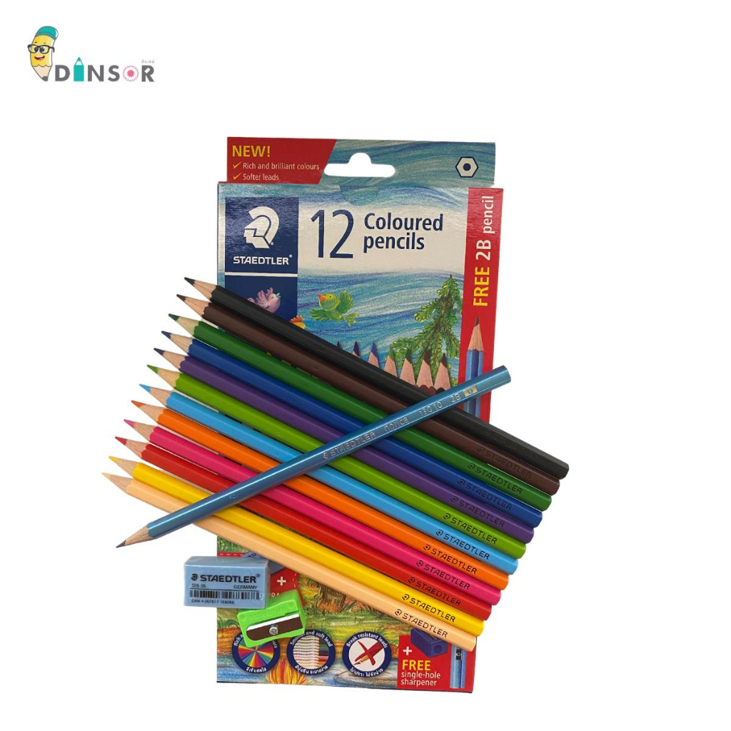 staedtler-สีไม้-สีไม้สเต็ดเลอร์-ดินสอสีไม้-12สี-24-สี-36-สี-50-สี