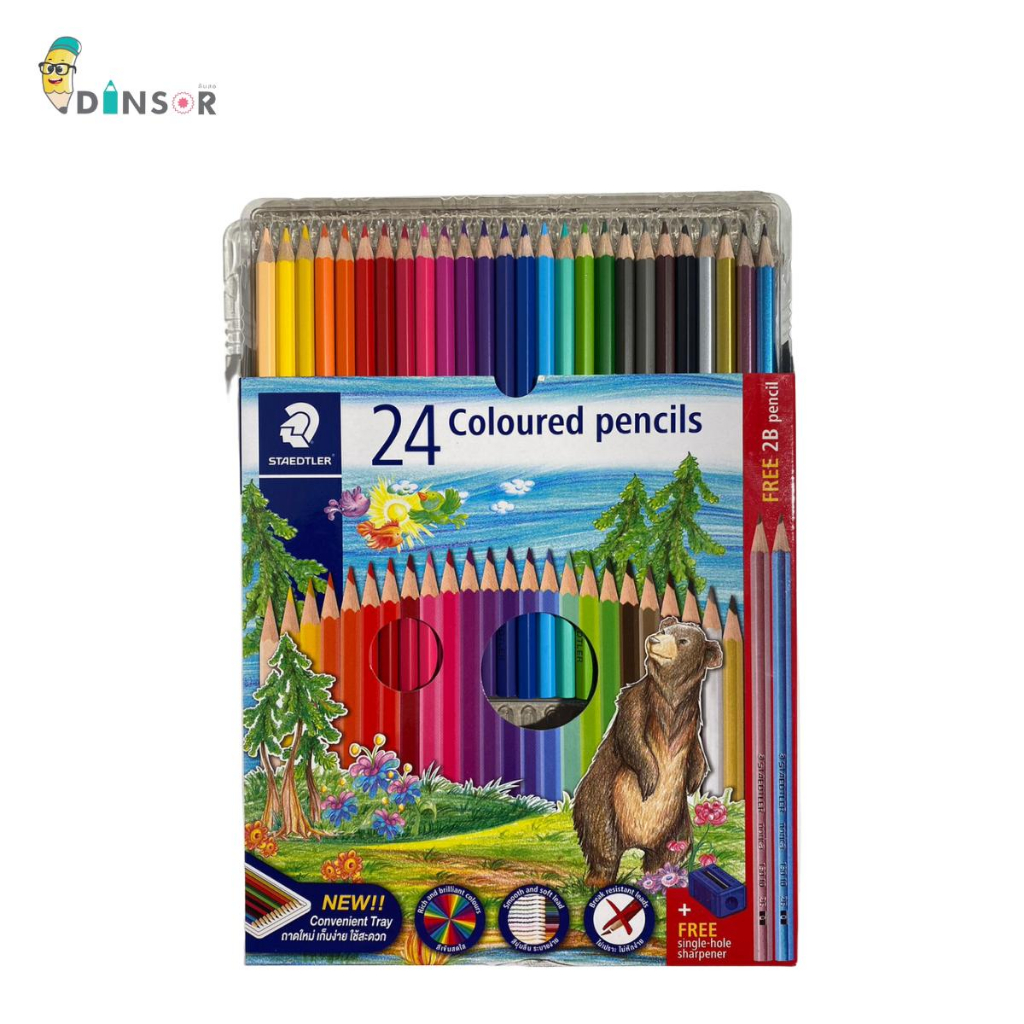 staedtler-สีไม้-สีไม้สเต็ดเลอร์-ดินสอสีไม้-12สี-24-สี-36-สี-50-สี